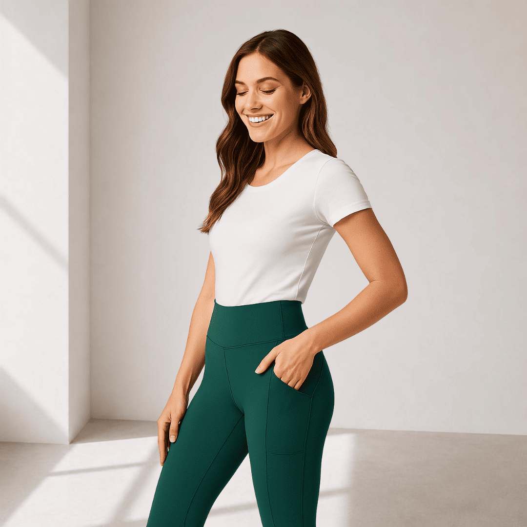 A Legging com Bolsos Mais Desejada - Fácil e Linda de Costurar