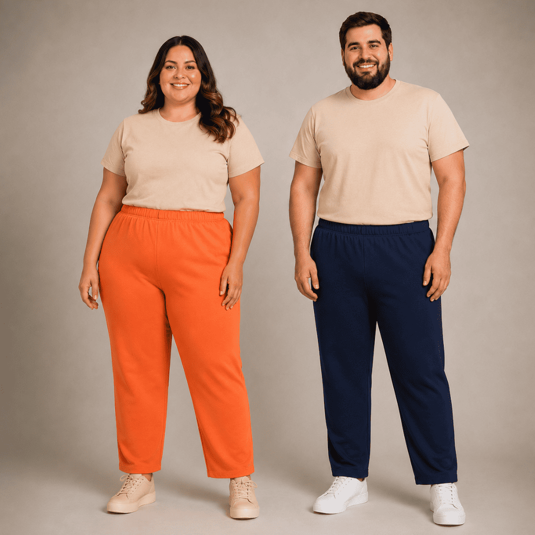 Calça Moletom Plus Size Unissex